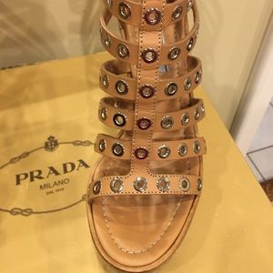 Prada wedges